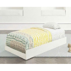 GK033 - White : Giường Kéo Phụ Sát Đất - Gầm Giường
